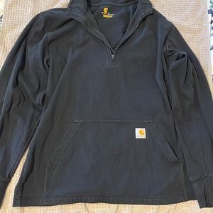 Large carhartt quarter zip
